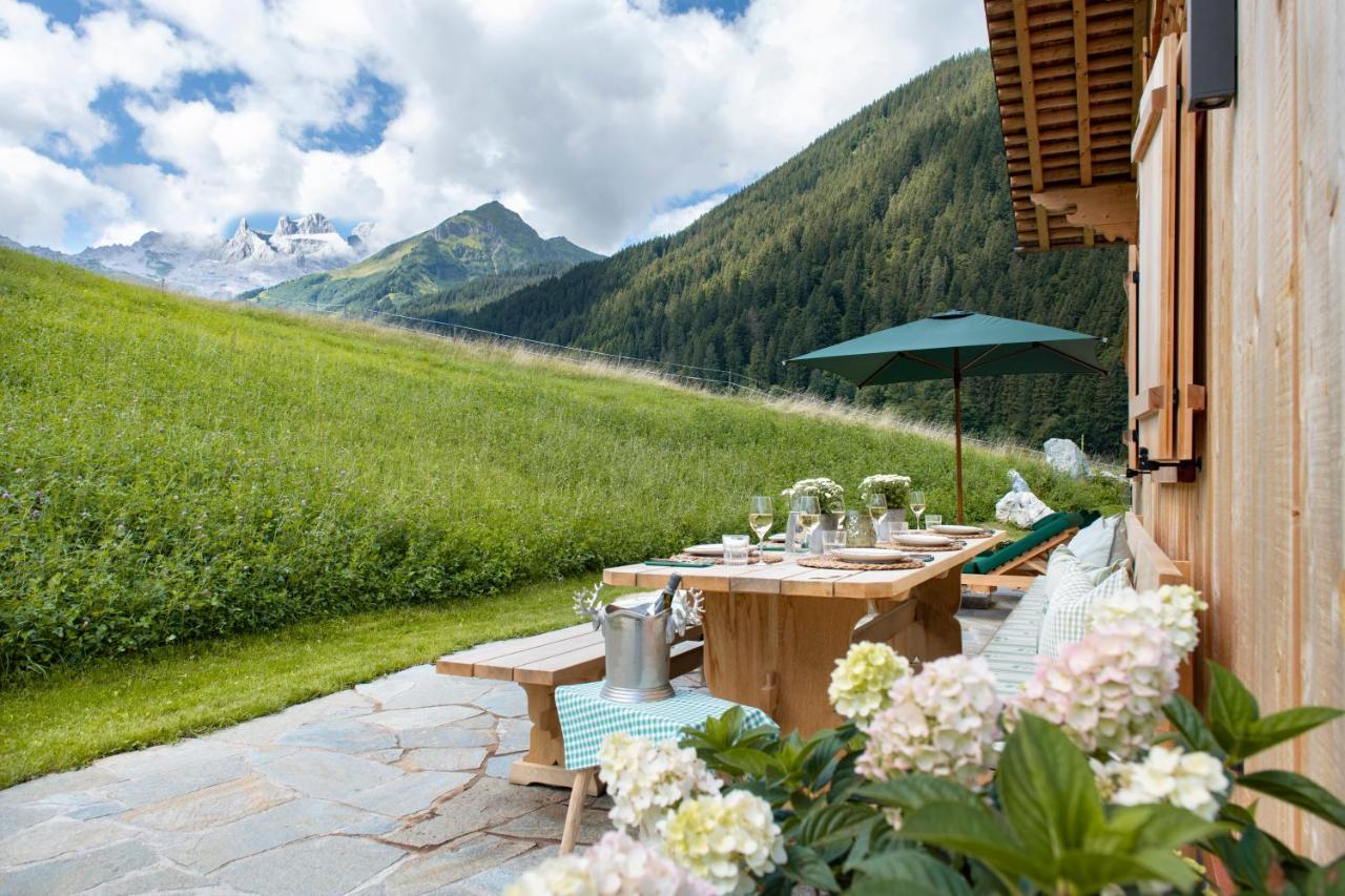 Chalet Berghaus Gauertal Schruns Bagian luar foto