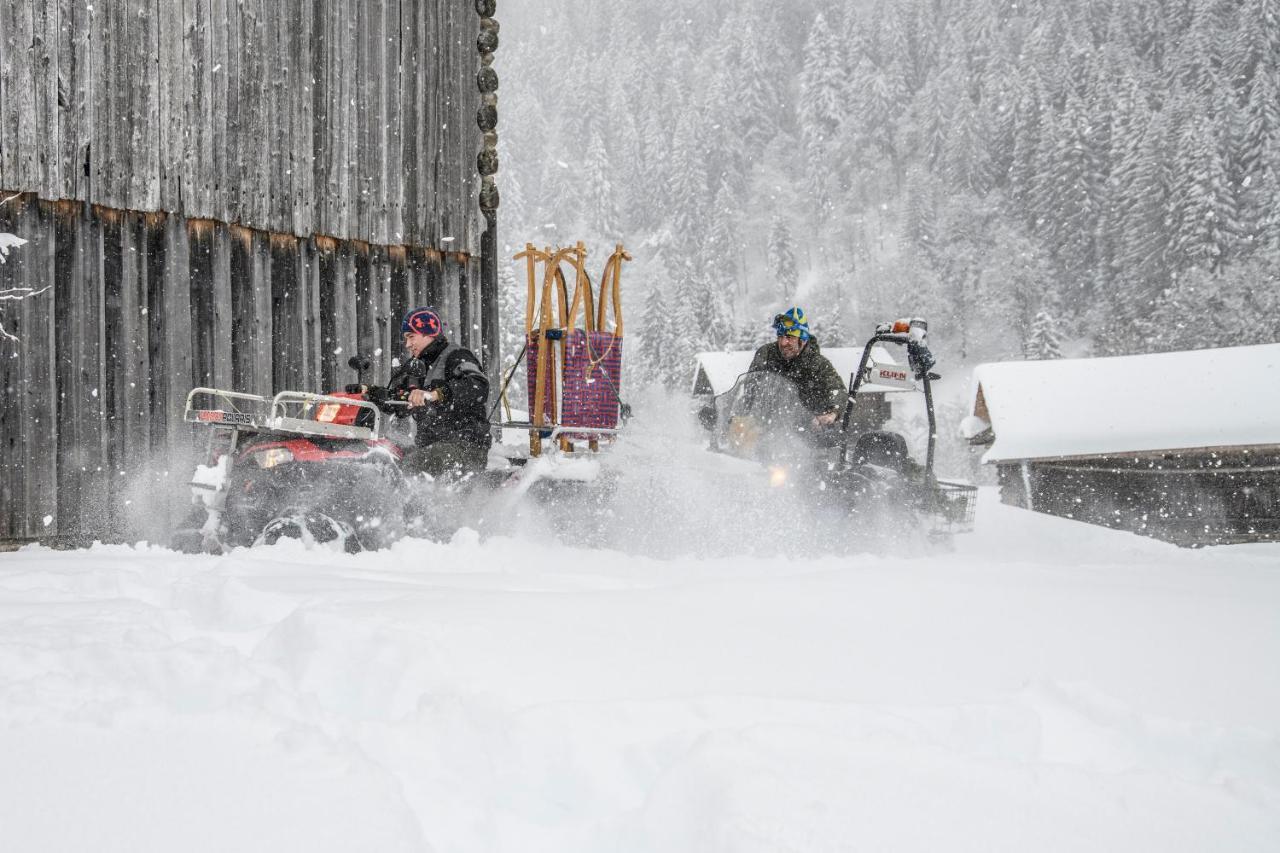 Chalet Berghaus Gauertal Schruns Bagian luar foto