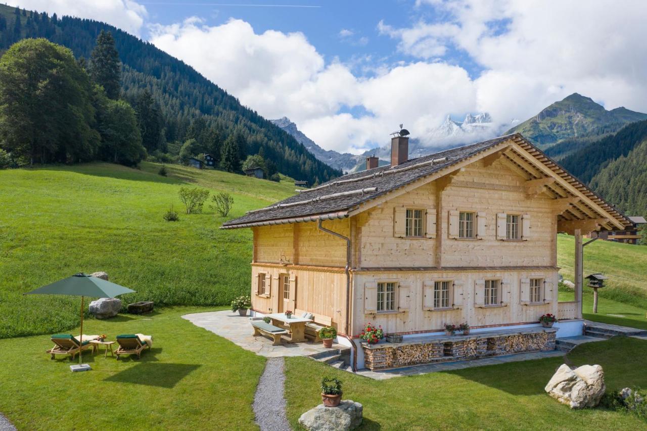 Chalet Berghaus Gauertal Schruns Bagian luar foto