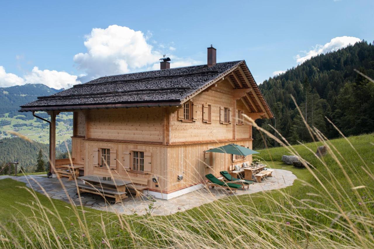 Chalet Berghaus Gauertal Schruns Bagian luar foto